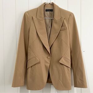 Generation Love NWOT Hudson Crepe Blazer size XS Carmel